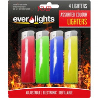 REFILLABLE ELECTRIC LIGHTER 4 PACK