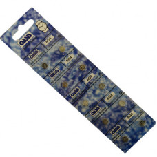 CARD OF 10 AG4 CELL BATTERIES