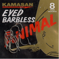 Kamasan Animal Eyed Barbless Hook Size 8
