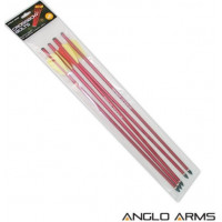 16 inch Aluminium Crossbow Bolts Anglo Arms Pack of 5 
