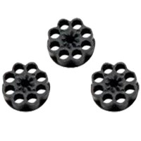 Crosman Speed loader Clips 3 pack for 1088 and T4 Air Pistols Holds 8 both BBs, Pellets