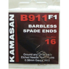 Kamasan B911 F1 Barbless Spade ends Hooks Size 20