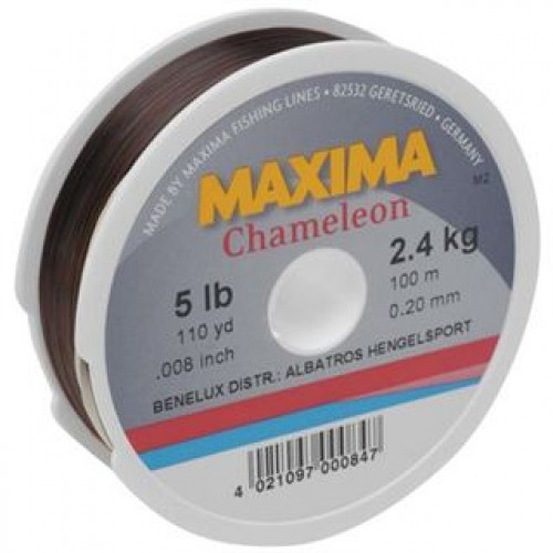 Maxima Chameleon Premium monofilament fishing line 100M Spool ...