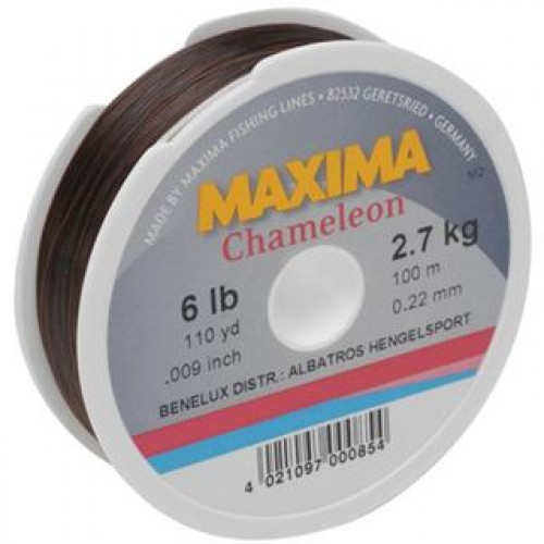 Maxima Chameleon Premium monofilament fishing line 100M Spool