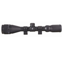 Nikko Stirling Mount Master 3-9 x 50AO mil dot rifle scopes supplied with 3/8" dovetail Match mounts with recoil stop