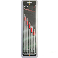 NGT Pack of 5 Wide Tip Waggler Floats