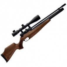 Webley Raider 12 Classic PCP Air Rifle, Ambi-Dextrous Walnut Wooden Stock 12 Shot .22 Calibre (sold as spares or repairs, collected from store and paid in cash) EX-DEMO