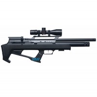 EFFECTO Zeon PCP Bullpup Lever Action Air Rifle Regulated threaded Black Synthetic Stock .177 calibre (sold as spares or repairs, to be collected from store and paid in cash only)