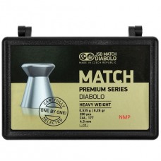JSB Diabolo Match Premium Series Flat Head Pellets 4.48mm .177 Calibre HEAVY 8.26 grain Tub of 200