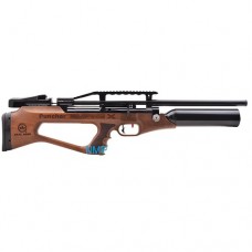 KRAL PUNCHER EMPIRE X BULLPUP PCP PRE-CHARGED AIR RIFLE .22 calibre 12 shot Turkish walnut stock and free hard case (new version)